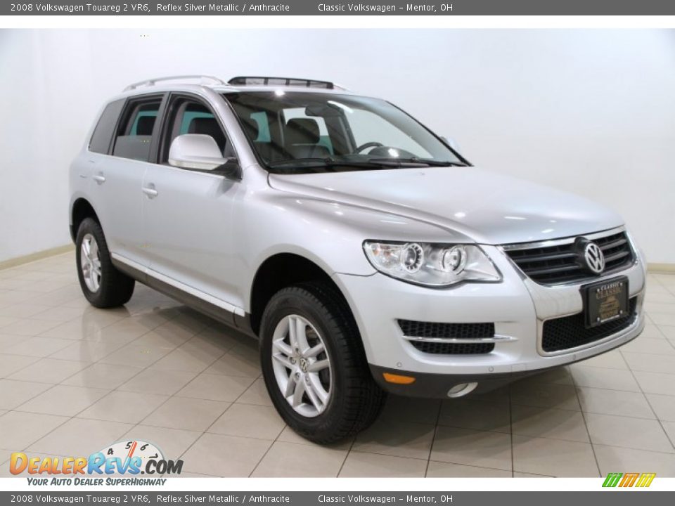 2008 Volkswagen Touareg 2 VR6 Reflex Silver Metallic / Anthracite Photo #1