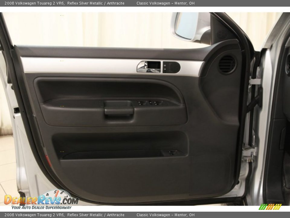 2008 Volkswagen Touareg 2 VR6 Reflex Silver Metallic / Anthracite Photo #4