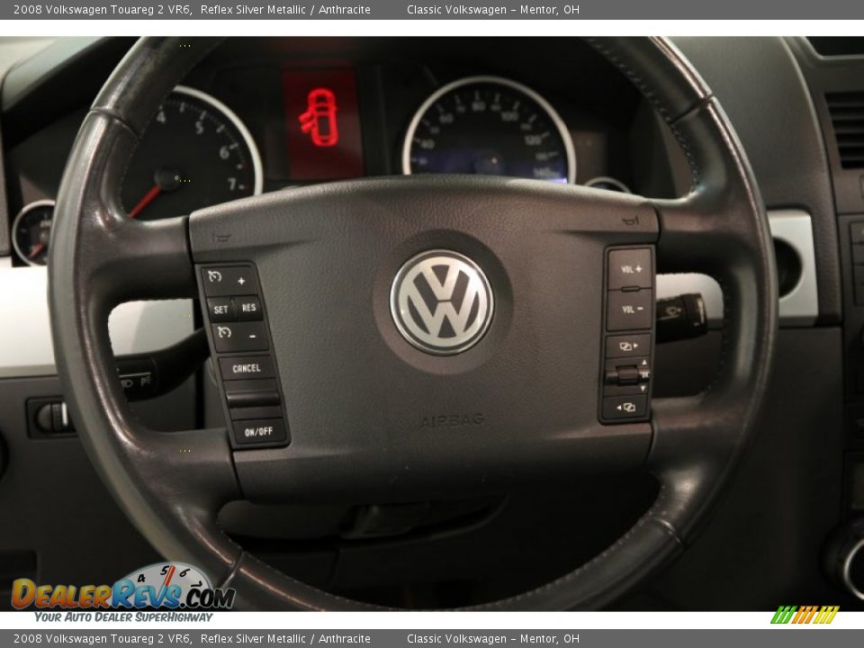 2008 Volkswagen Touareg 2 VR6 Reflex Silver Metallic / Anthracite Photo #7