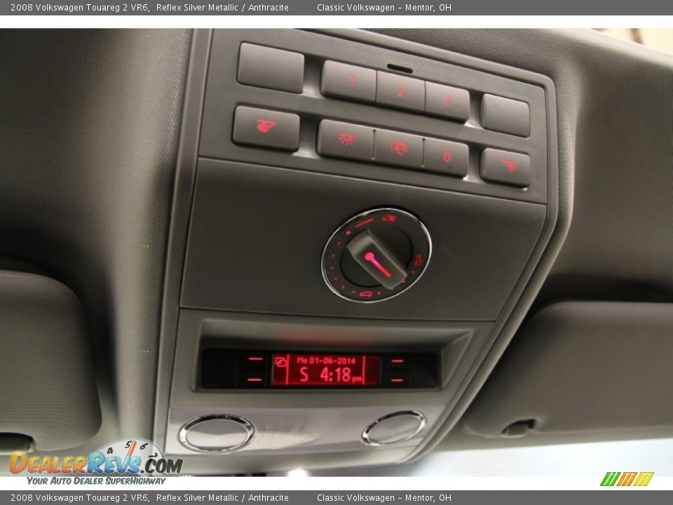 2008 Volkswagen Touareg 2 VR6 Reflex Silver Metallic / Anthracite Photo #9