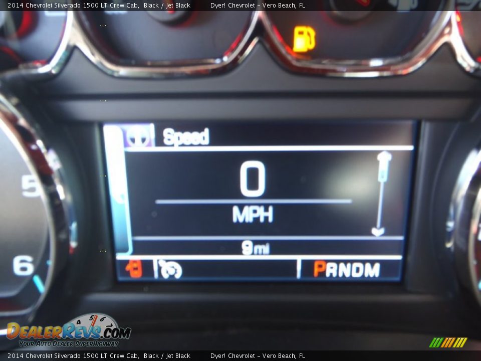 2014 Chevrolet Silverado 1500 LT Crew Cab Black / Jet Black Photo #15