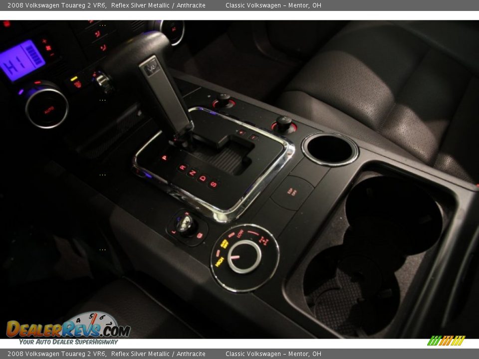 2008 Volkswagen Touareg 2 VR6 Reflex Silver Metallic / Anthracite Photo #11