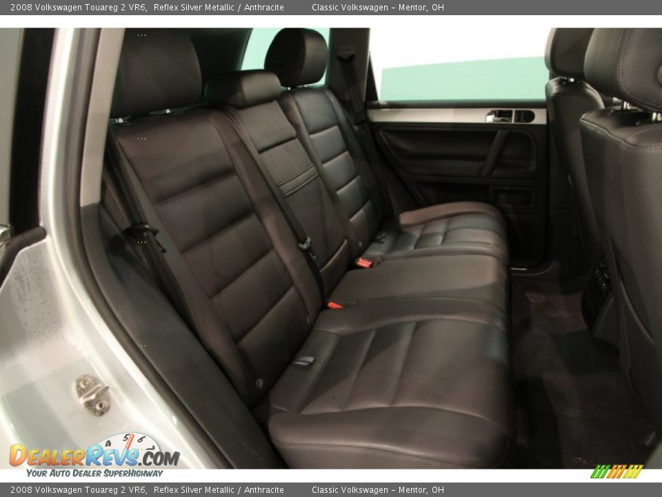 2008 Volkswagen Touareg 2 VR6 Reflex Silver Metallic / Anthracite Photo #13
