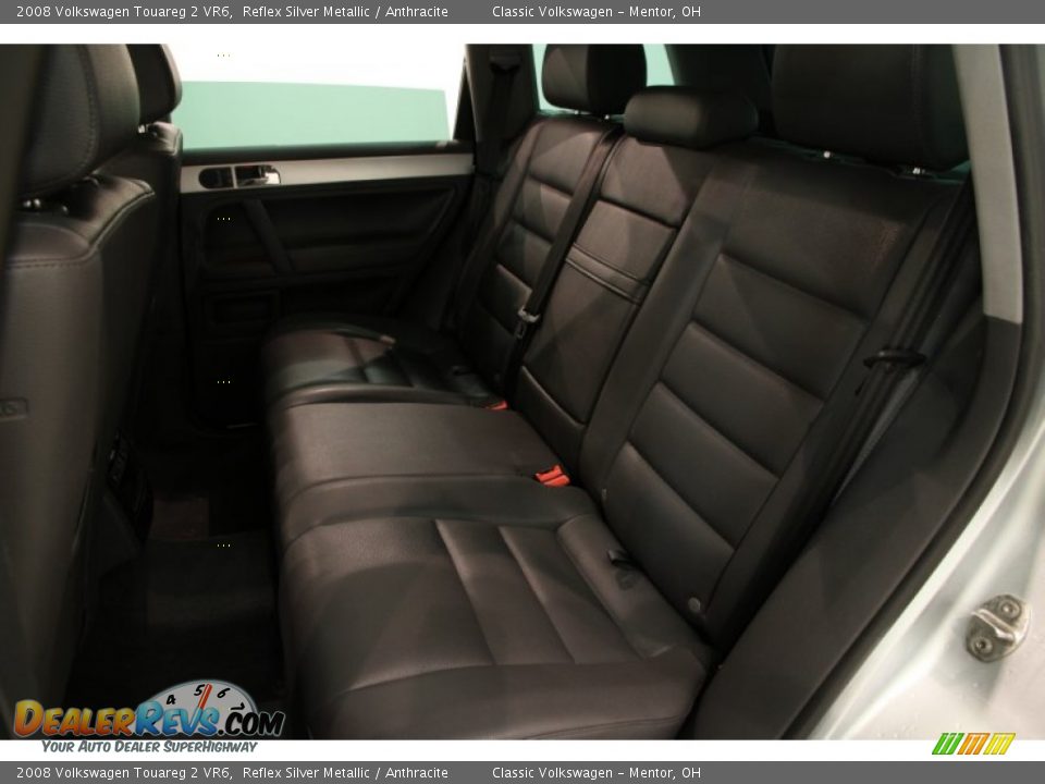 2008 Volkswagen Touareg 2 VR6 Reflex Silver Metallic / Anthracite Photo #14