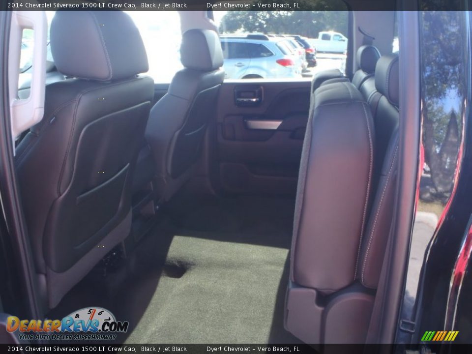 2014 Chevrolet Silverado 1500 LT Crew Cab Black / Jet Black Photo #19