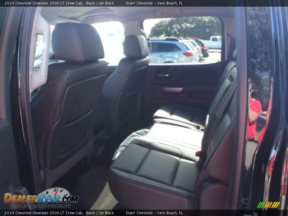 2014 Chevrolet Silverado 1500 LT Crew Cab Black / Jet Black Photo #20