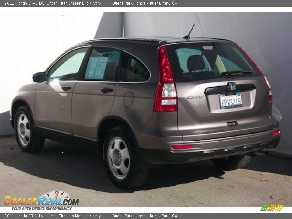 2011 Honda CR-V LX Urban Titanium Metallic / Ivory Photo #2
