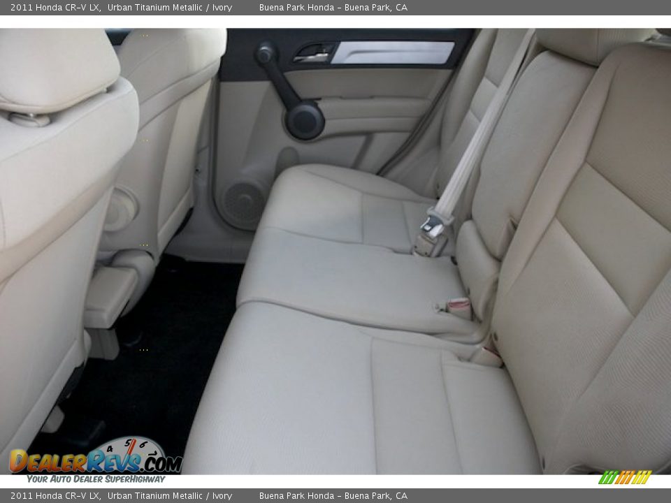 2011 Honda CR-V LX Urban Titanium Metallic / Ivory Photo #4