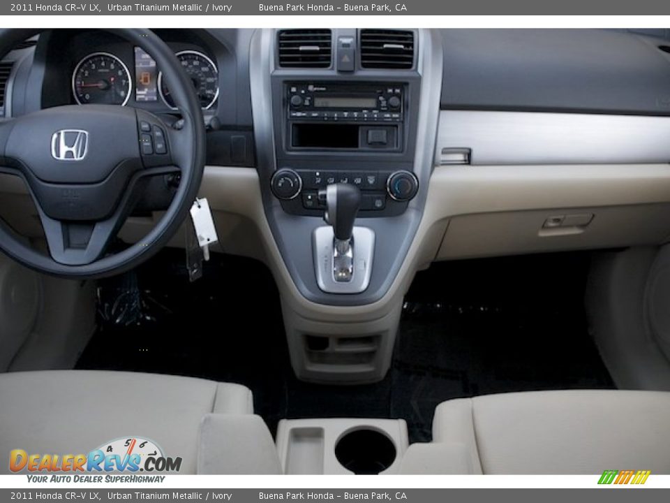 2011 Honda CR-V LX Urban Titanium Metallic / Ivory Photo #5