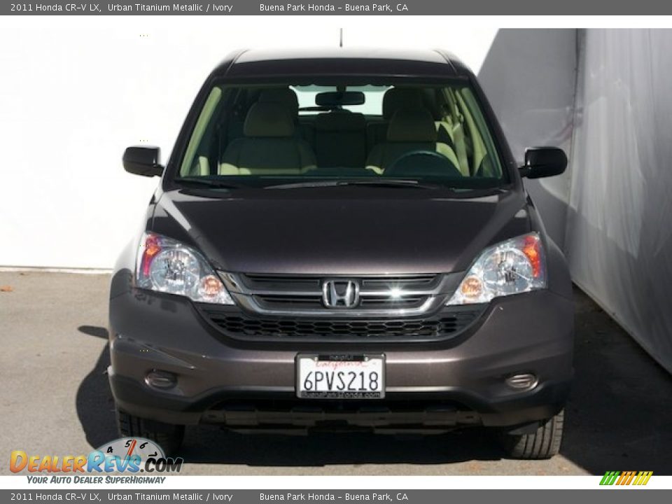 2011 Honda CR-V LX Urban Titanium Metallic / Ivory Photo #8