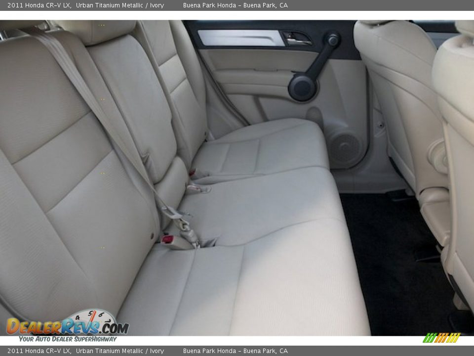 2011 Honda CR-V LX Urban Titanium Metallic / Ivory Photo #17