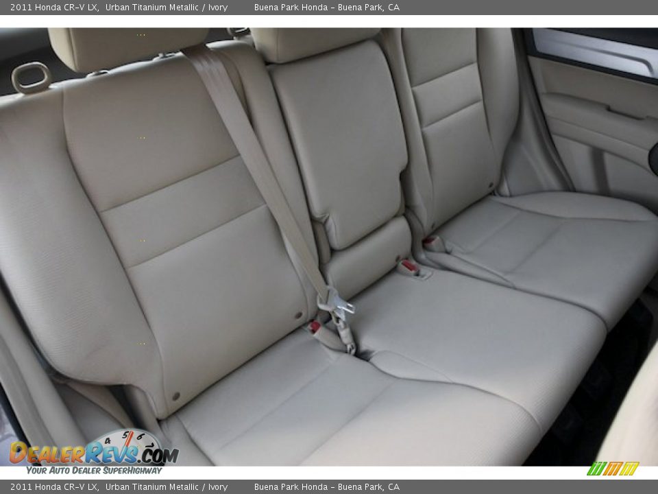 2011 Honda CR-V LX Urban Titanium Metallic / Ivory Photo #19