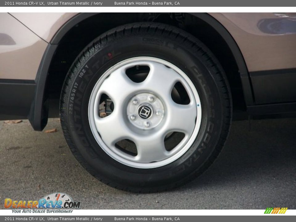 2011 Honda CR-V LX Urban Titanium Metallic / Ivory Photo #29