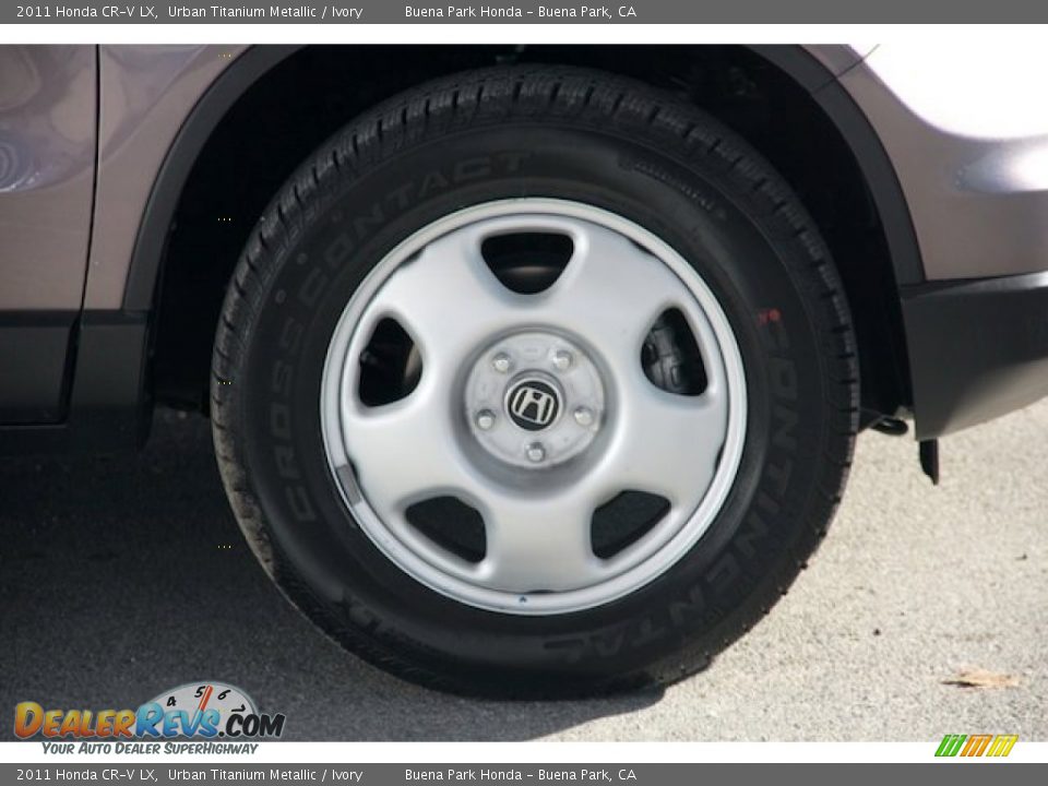 2011 Honda CR-V LX Urban Titanium Metallic / Ivory Photo #30