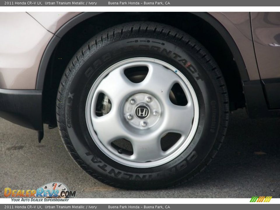 2011 Honda CR-V LX Urban Titanium Metallic / Ivory Photo #31