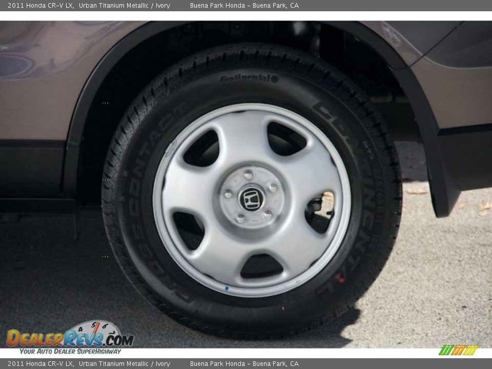 2011 Honda CR-V LX Urban Titanium Metallic / Ivory Photo #32