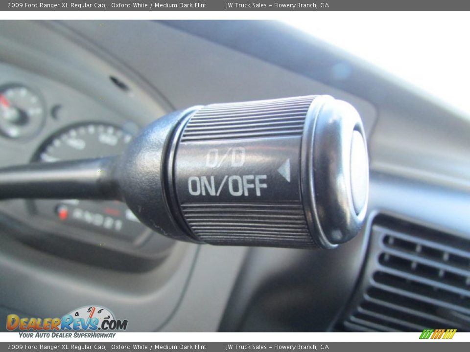 2009 Ford Ranger XL Regular Cab Oxford White / Medium Dark Flint Photo #23