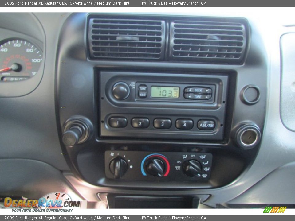2009 Ford Ranger XL Regular Cab Oxford White / Medium Dark Flint Photo #24