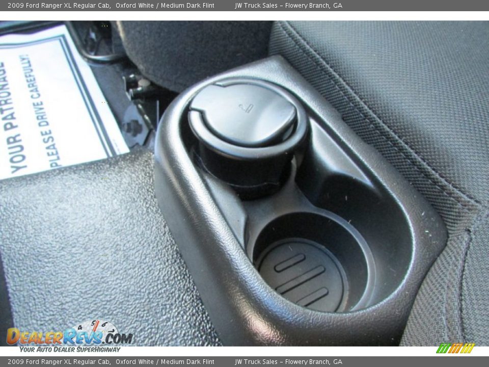 2009 Ford Ranger XL Regular Cab Oxford White / Medium Dark Flint Photo #28