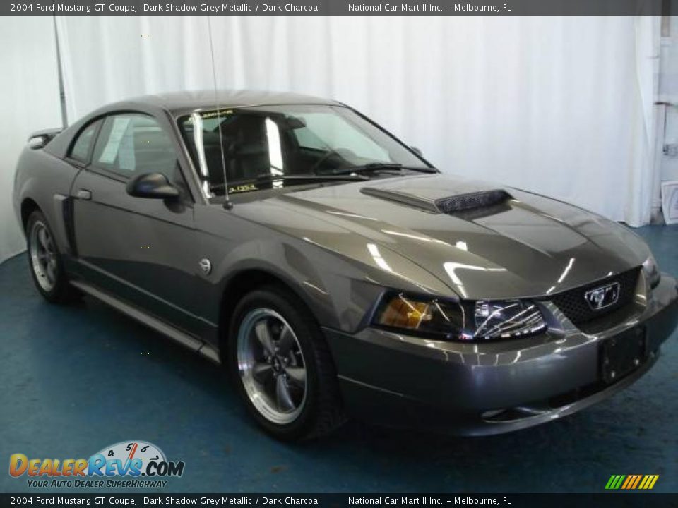 2004 Ford Mustang GT Coupe Dark Shadow Grey Metallic / Dark Charcoal Photo #4