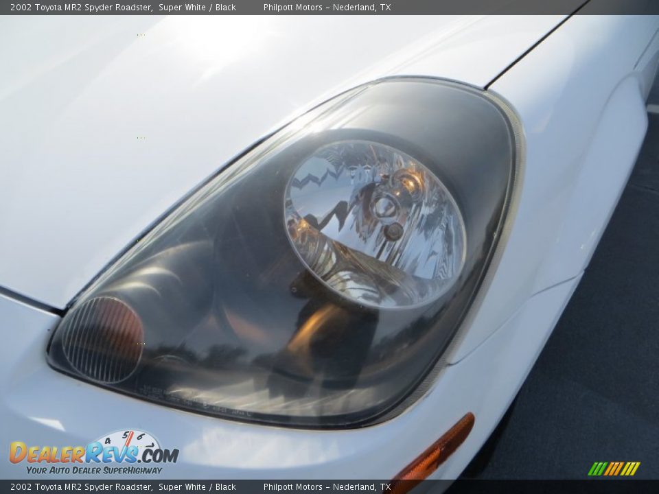 2002 Toyota MR2 Spyder Roadster Super White / Black Photo #9