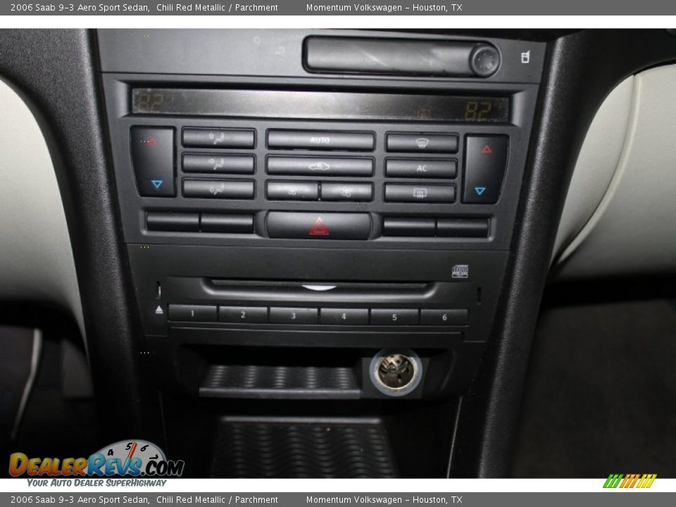 2006 Saab 9-3 Aero Sport Sedan Chili Red Metallic / Parchment Photo #19