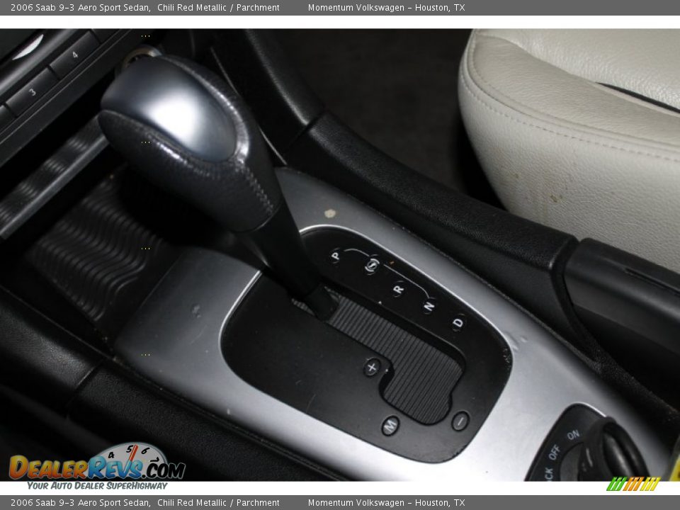2006 Saab 9-3 Aero Sport Sedan Chili Red Metallic / Parchment Photo #20