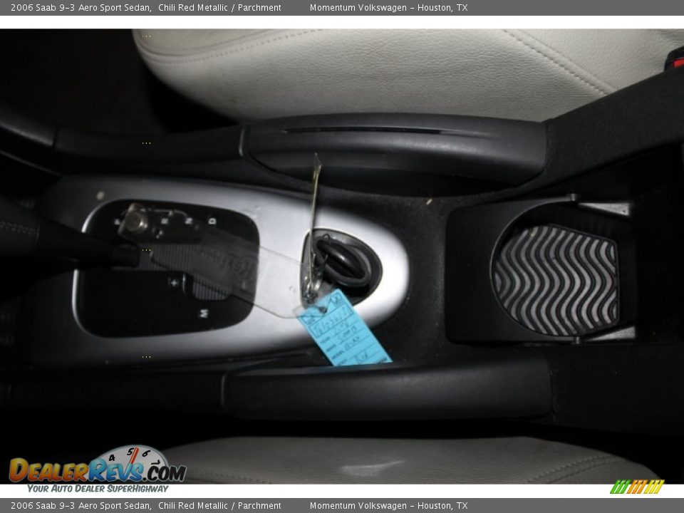 2006 Saab 9-3 Aero Sport Sedan Chili Red Metallic / Parchment Photo #21