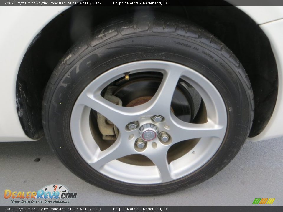 2002 Toyota MR2 Spyder Roadster Super White / Black Photo #15