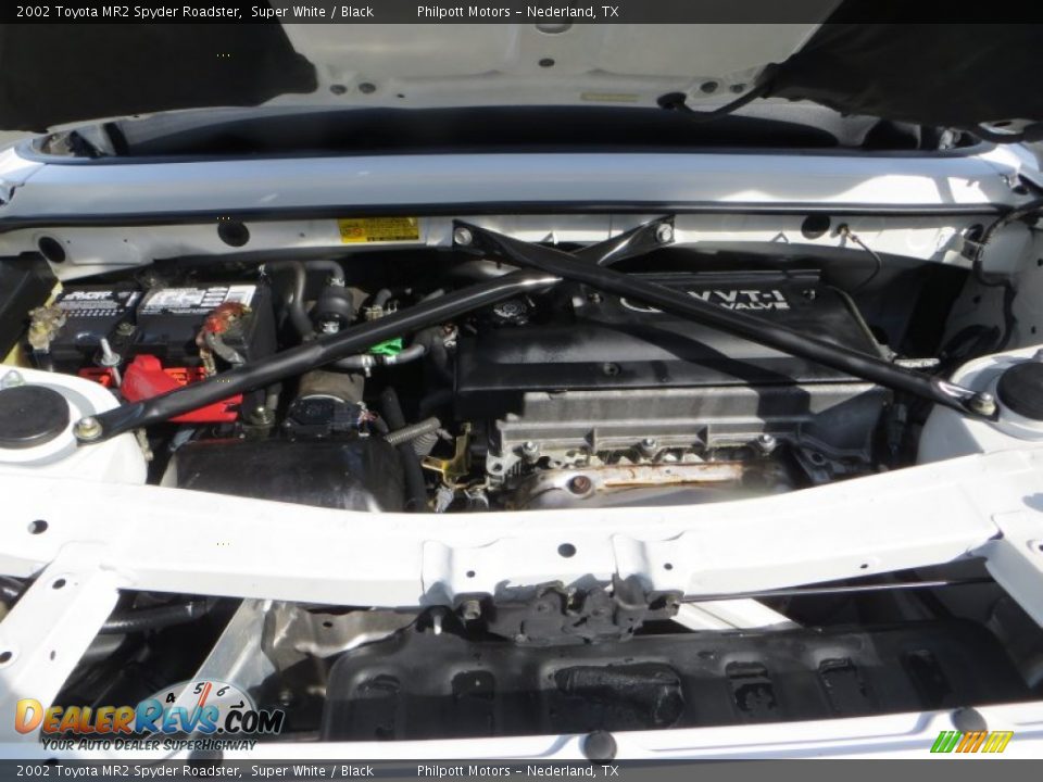 2002 Toyota MR2 Spyder Roadster Super White / Black Photo #20