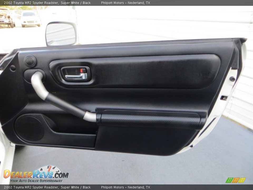 2002 Toyota MR2 Spyder Roadster Super White / Black Photo #21