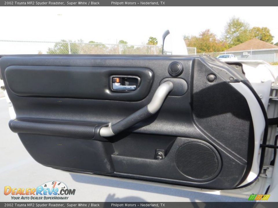 2002 Toyota MR2 Spyder Roadster Super White / Black Photo #24