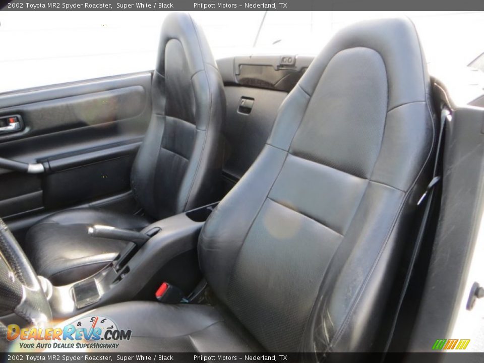 2002 Toyota MR2 Spyder Roadster Super White / Black Photo #26