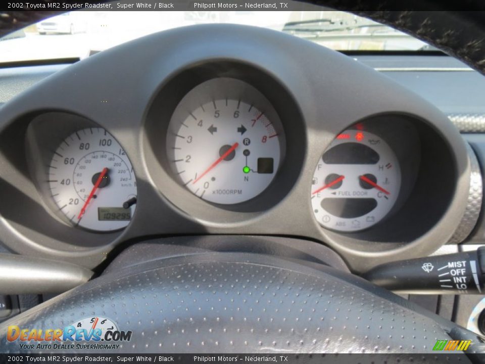 2002 Toyota MR2 Spyder Roadster Super White / Black Photo #30