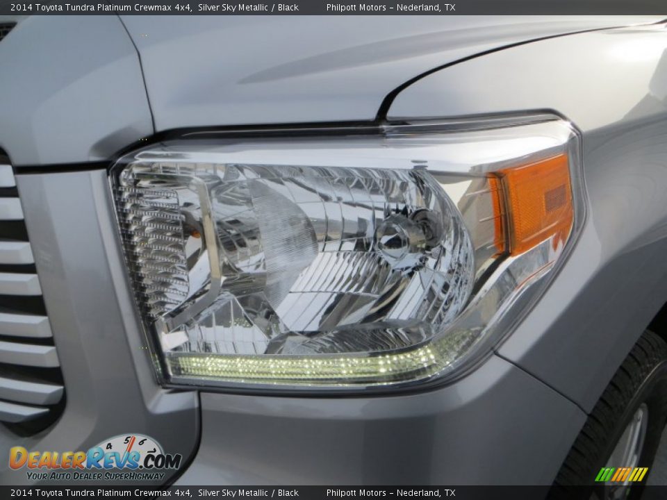 2014 Toyota Tundra Platinum Crewmax 4x4 Silver Sky Metallic / Black Photo #11