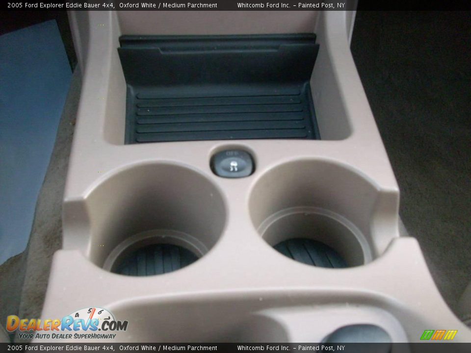 2005 Ford Explorer Eddie Bauer 4x4 Oxford White / Medium Parchment Photo #20