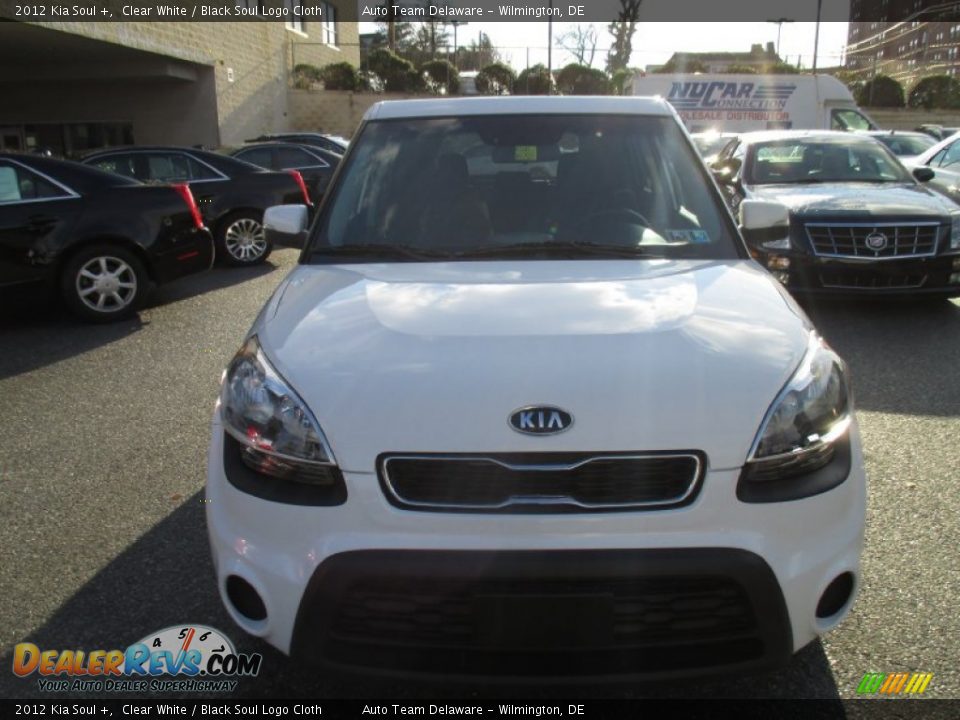 2012 Kia Soul + Clear White / Black Soul Logo Cloth Photo #3