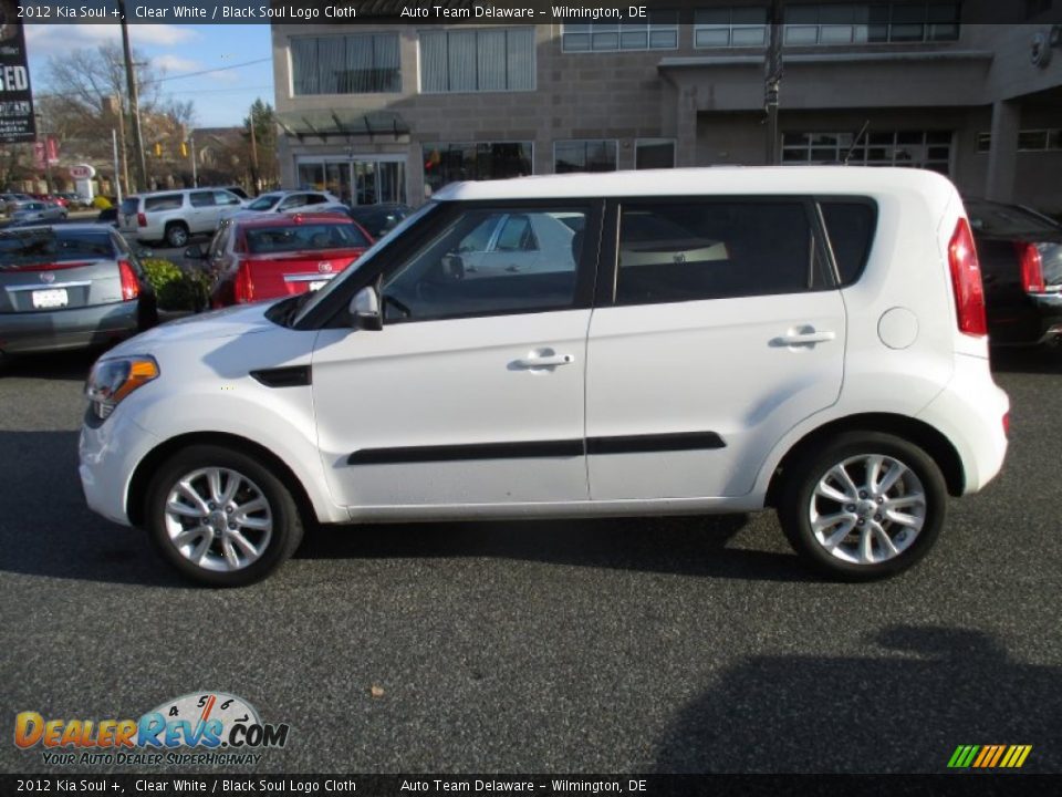 2012 Kia Soul + Clear White / Black Soul Logo Cloth Photo #9