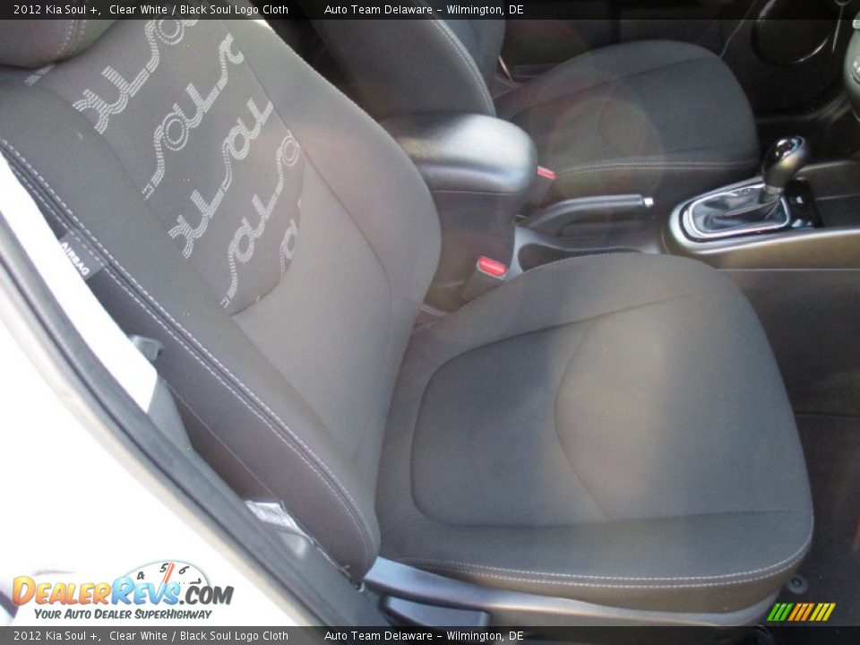 2012 Kia Soul + Clear White / Black Soul Logo Cloth Photo #15