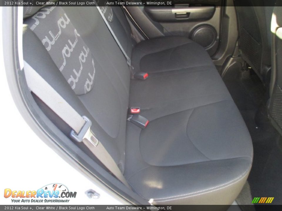 2012 Kia Soul + Clear White / Black Soul Logo Cloth Photo #16