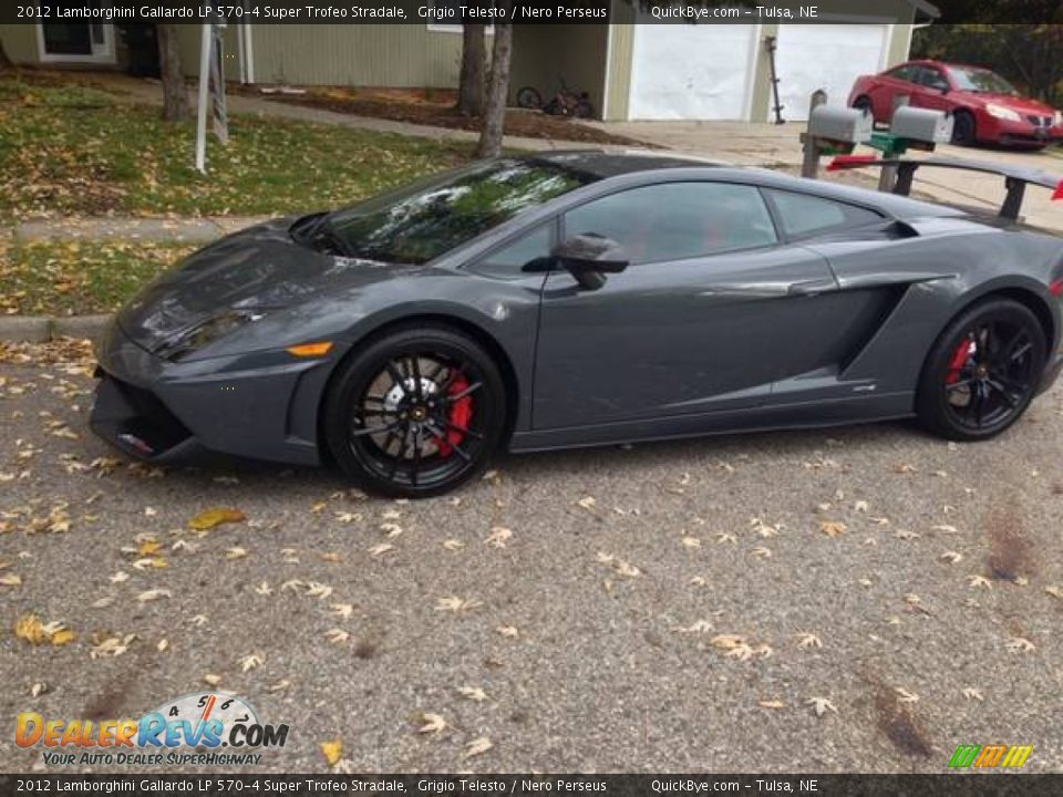Grigio Telesto 2012 Lamborghini Gallardo LP 570-4 Super Trofeo Stradale Photo #1