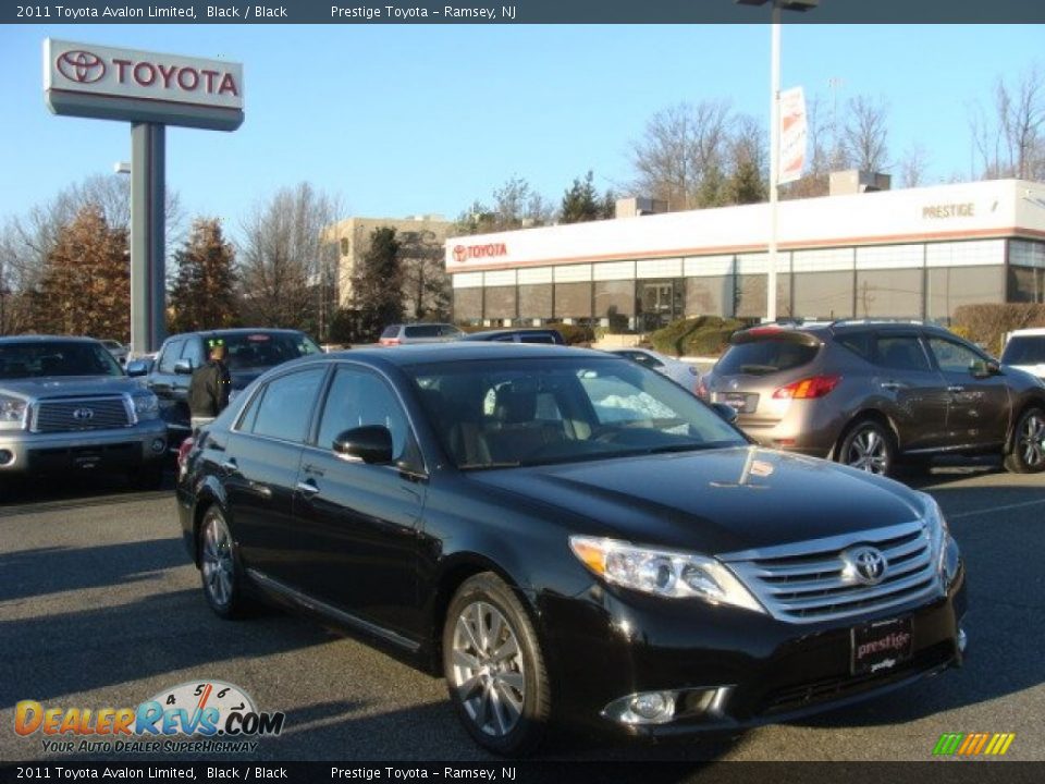 2011 Toyota Avalon Limited Black / Black Photo #1