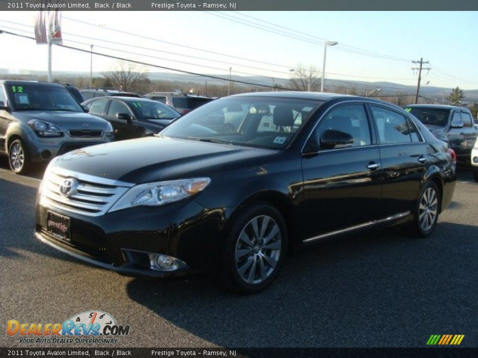 2011 Toyota Avalon Limited Black / Black Photo #3
