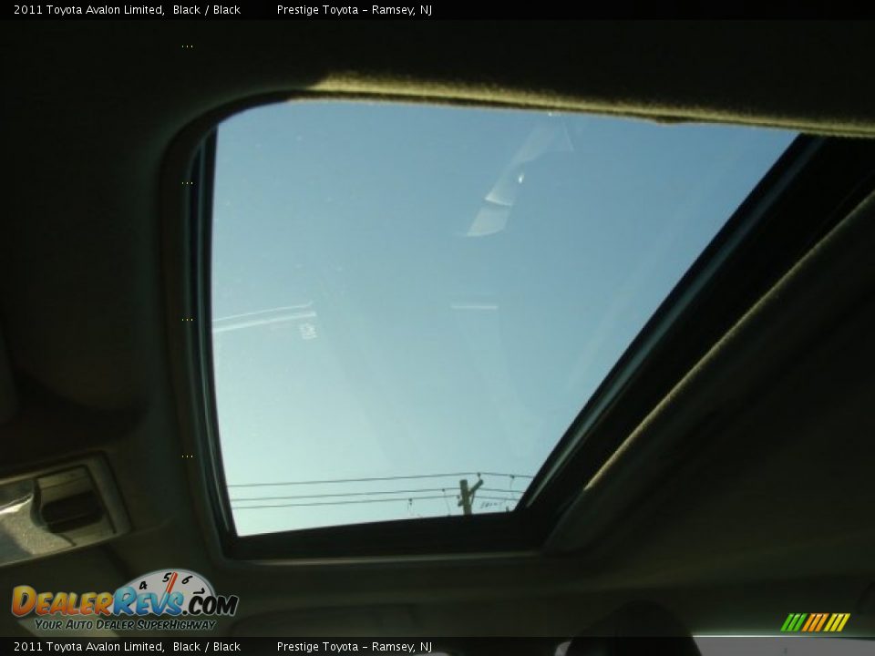 2011 Toyota Avalon Limited Black / Black Photo #8