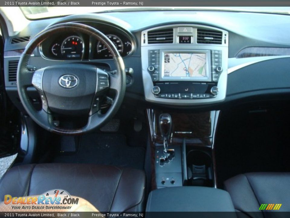 2011 Toyota Avalon Limited Black / Black Photo #9