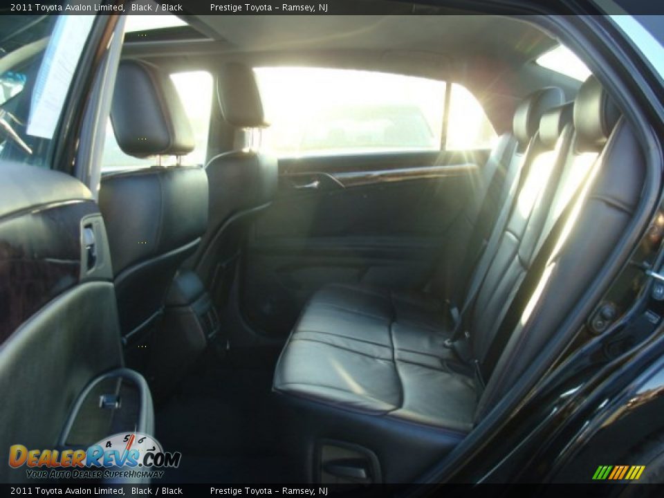 2011 Toyota Avalon Limited Black / Black Photo #13