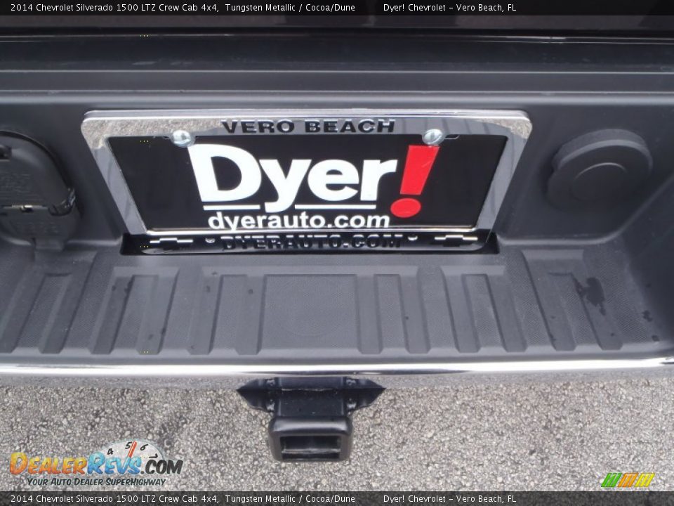 2014 Chevrolet Silverado 1500 LTZ Crew Cab 4x4 Tungsten Metallic / Cocoa/Dune Photo #7
