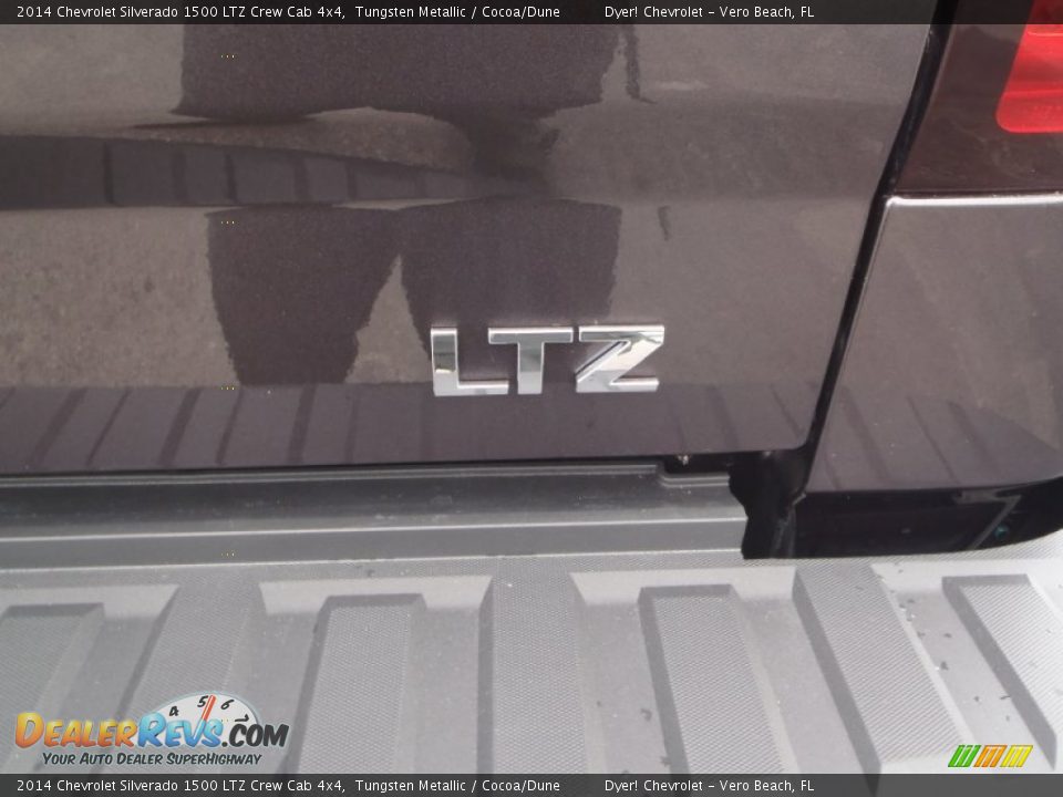 2014 Chevrolet Silverado 1500 LTZ Crew Cab 4x4 Tungsten Metallic / Cocoa/Dune Photo #8