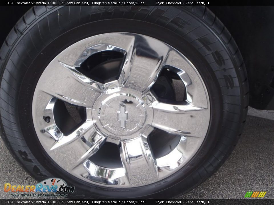 2014 Chevrolet Silverado 1500 LTZ Crew Cab 4x4 Wheel Photo #11