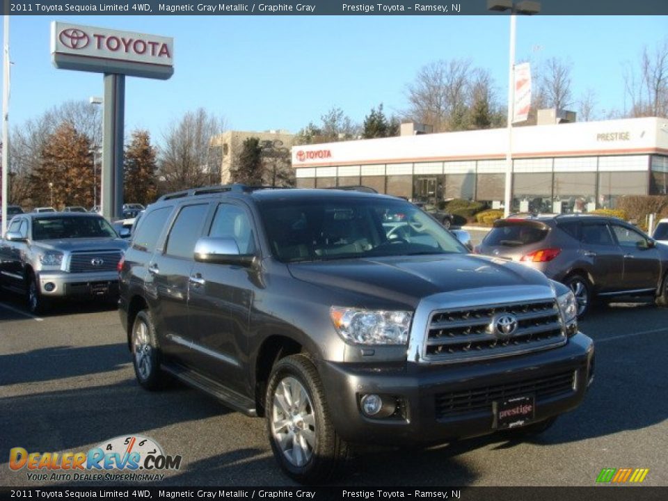 2011 Toyota Sequoia Limited 4WD Magnetic Gray Metallic / Graphite Gray Photo #1